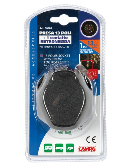 PRESA 13 POLI (X ART. 38982) 38986 LAMPA