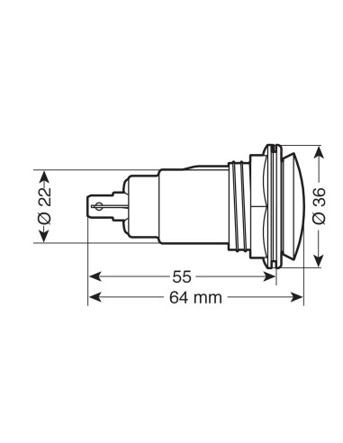 PRESA DI CORRENTE STANDARD IMPERMEABILE