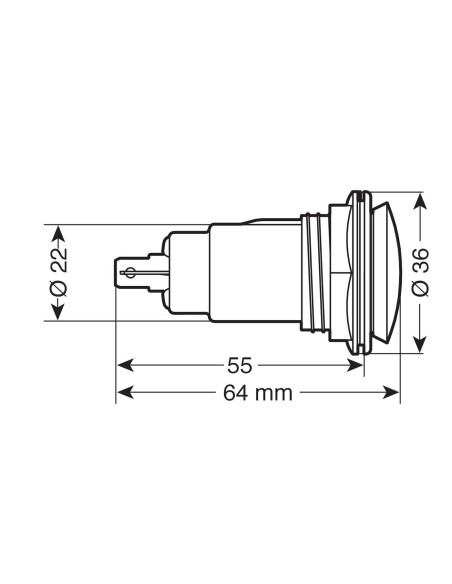 PRESA DI CORRENTE STANDARD IMPERMEABILE