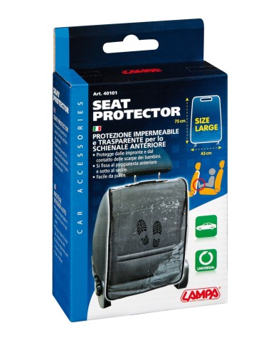 PROTEZIONE PER COPRISEDILE SCHIENALE SEDILE ANTERIORE 40101 LAMPA