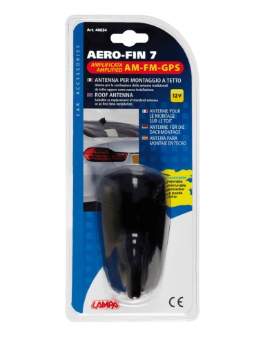 ANTENNA A TETTO AERO-FIN 7 FM/AM/GPS AMPLIFICATO