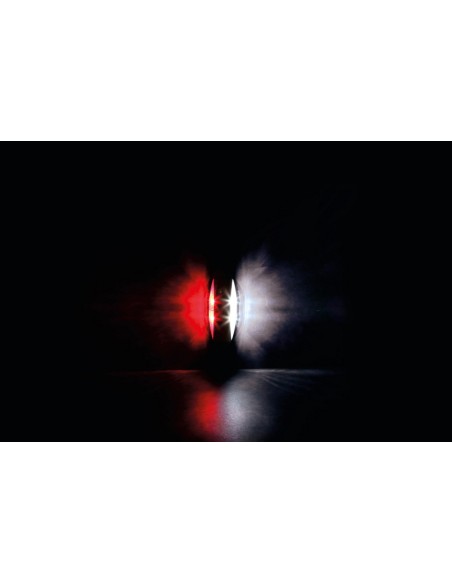 FANALINO DI INGOMBRO BIANCO/ROSSO A LED 9/32 VOLT