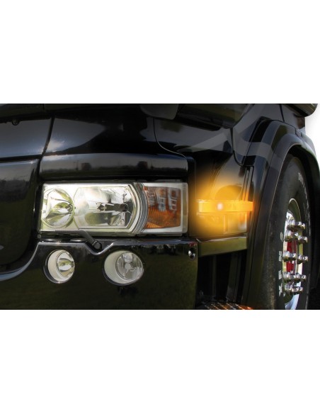 LUCE DA INCASSO AMBRA 12/24V S-14