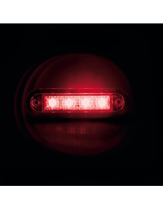 LUCE A 4 LED ROSSO A PREMIUM FLUSH 41496 LAMPA 2