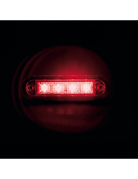 LUCE A 4 LED ROSSO A PREMIUM FLUSH 41496 LAMPA