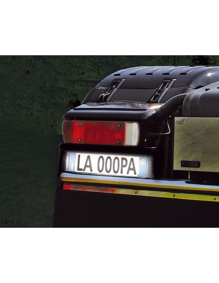 Fanale a 5 Led smd, illuminazione targa, 10/30V