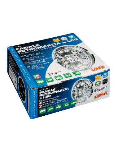 FARO RETROMARCIA ROTONDO LED 12/24V 41528 LAMPA