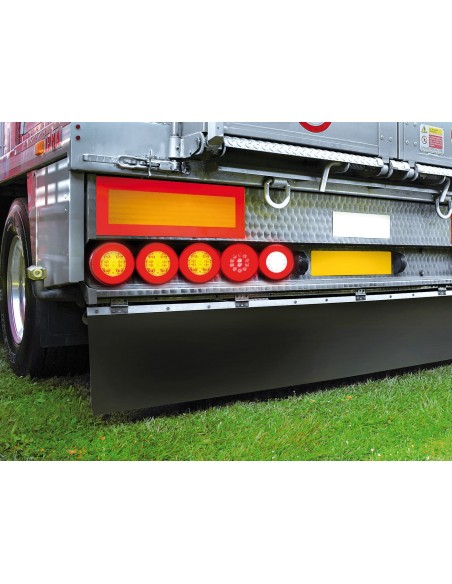 FANALE POSTERIORE ROTONDO 12/24V O-LED 3 FUNZIONI 41534 LAMPA