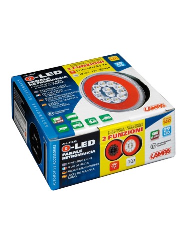 FARO RETROMARCIA ROTONDO O-LED 12/24V 41535 LAMPA