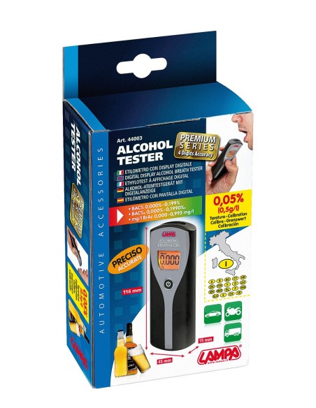 ETILOMETRO I-BREATHALYZER PER 'IOS/ANDROID' 44003 LAMPA