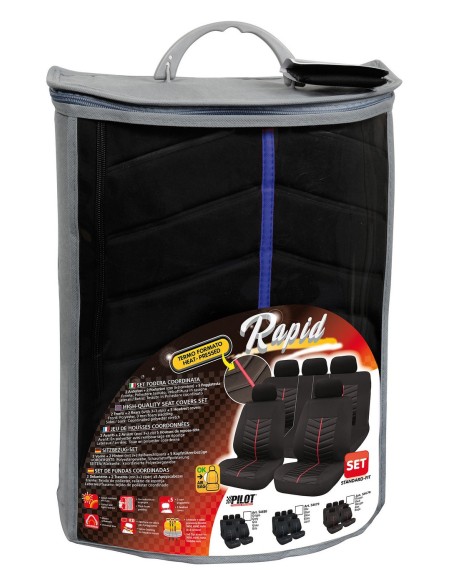 SET FODERE RAPID NERO/BLU