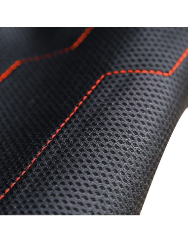 SET COPRISEDILI DRIFT NERO C/CUC.ROSSE