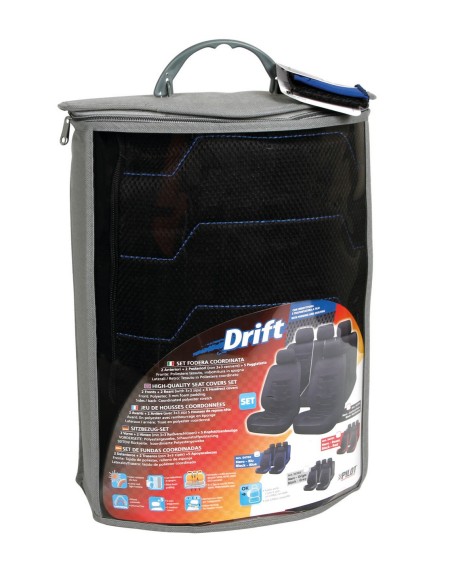 SET COPRISEDILI DRIFT NERE/BLU