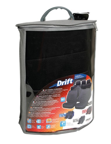 SET COPRISEDILI DRIFT NERO/GRIGIO