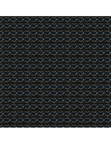 SET COPRISEDILI FODERA FURGONE 2 DOTS NERO+BLU 54793 LAMPA