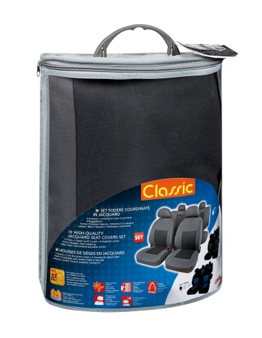 SET COPRISEDILI FODERA CLASSIC GRIGIO 54994 LAMPA