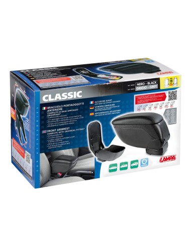 CONSOLE-BRACCIOLO P/OGGETTI GRIGIO CLASSIC