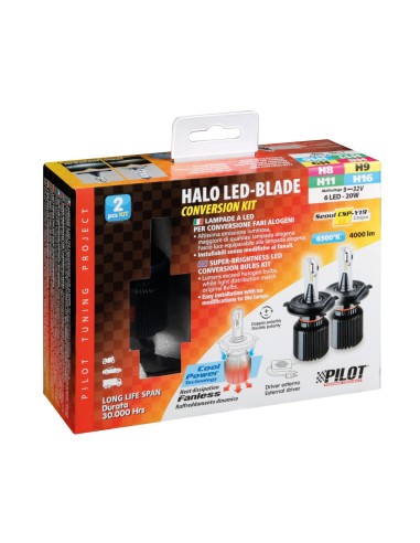 CP.LAMPADE LED 'BLADE' H8/H11/H16 9-32V 20W