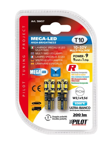 CP.LAMPADE HYPER-LED 9SMD (1CHIPXSMD) D/POLARITY