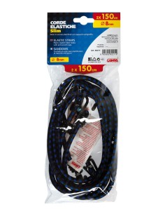 COPPIA CORDE ELASTICHE CM.150 SLIM 8MM 60211 LAMPA 2