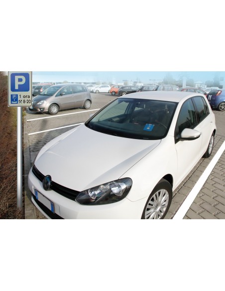 DISCO ORARIO DELUXE 10X10CM