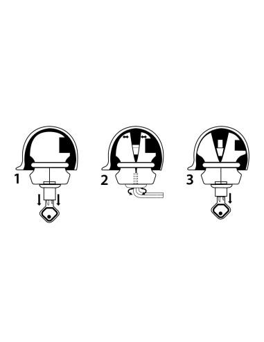 Antifurto per giunto a sfera