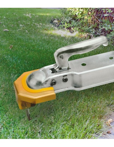 Antifurto per gancio rimorchio