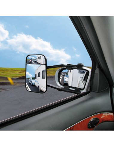 Specchio supplementare per traino caravan e rimorchi