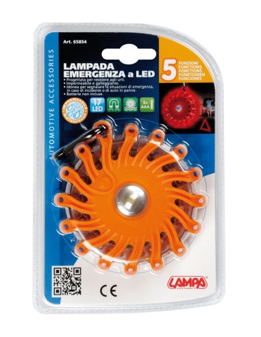 LAMPADA EMERGENZA A LUCE ROTANTE