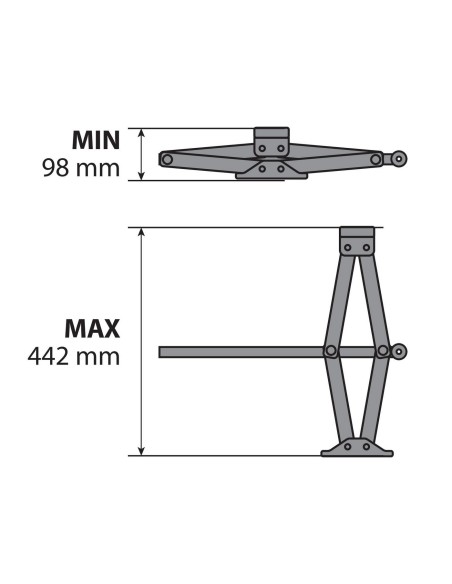 CRIC PANTOGRAFO 20 Q.LI (TUV) 71501 LAMPA