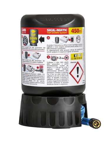 KIT SIGILLANTE AUTOMATICO TERRA-S WHITE 450ML 72174 LAMPA