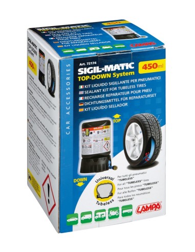 KIT SIGILLANTE AUTOMATICO TERRA-S WHITE 450ML 72174 LAMPA