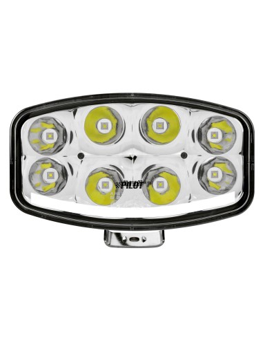 FARO AUSILIARIO OVALE A LED CON STRISCIA CURVA NEO