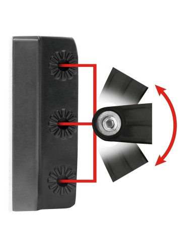 FARO AUSILIARIO 48W 16LED STAFFA REGOLABILE