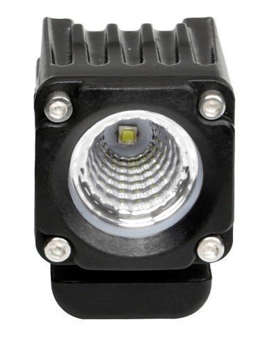 FARO AUSILIARIO QUADRATO 10W 1 LED LUCE AMPIA