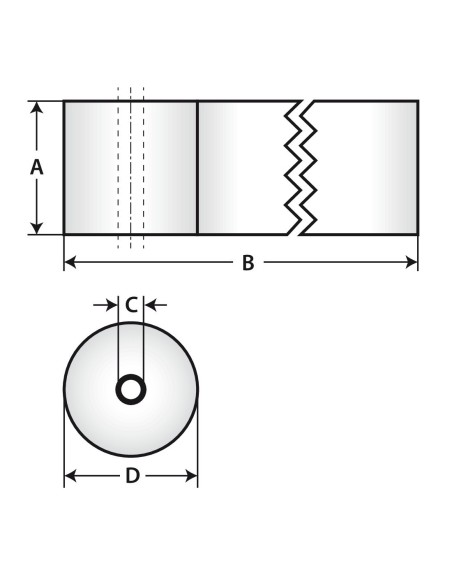 ROTOLI CARTA TERMICA 80X80MT FORO 12 DIAMETRO 78 G