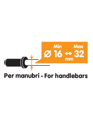 FISSAGGIO A MANUBRIO FISSO PER OPTI-CASE