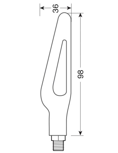 CP FRECCE A LED NERE