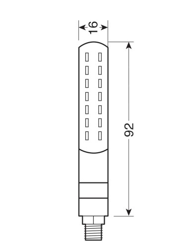 INDICATORI DI DIREZIONE A LED SEQUENZIALI