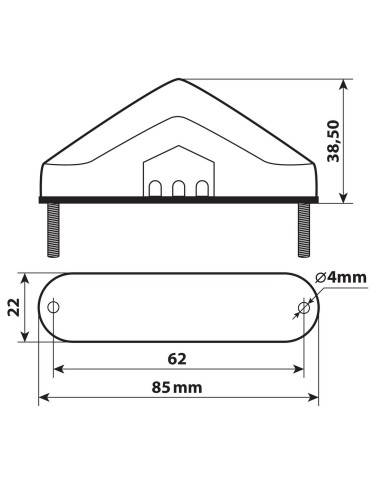 FANALE POSTERIORENOVA 3 FUNZIONI
