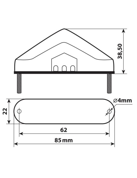 FANALE POSTERIORENOVA 3 FUNZIONI