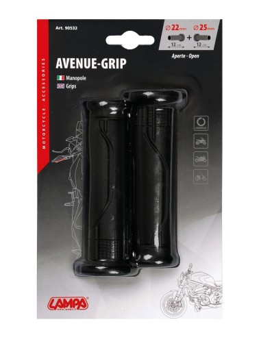 CP MANOPOLE NERE AVENUE GRIP