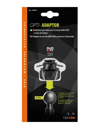 ADATTATORE OPTI-ADAPTOR PER SFERE DA 25MM