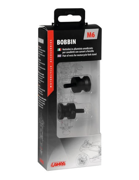 CP.SUPPORTI CAVALLETTO 6MM BLACK