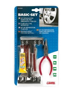 KIT RIPARAZIONE FORATURE PER PNEUMATICI TUBELSSB 2