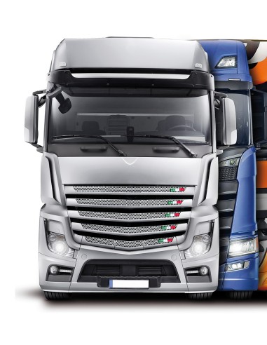 BANDIERA LUMINOSA ITALIA 24V 12X2CM