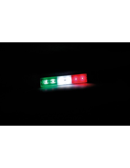 BANDIERA LUMINOSA ITALIA 24V 12X2CM