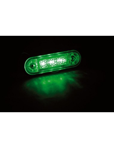 LUCE DA INCASSO A 3 LED SMD VERDEV-3