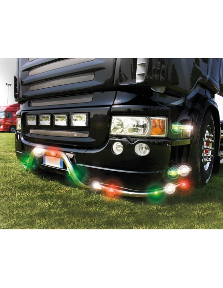 LUCE DA INCASSO A 3 LED SMD VERDEV-3