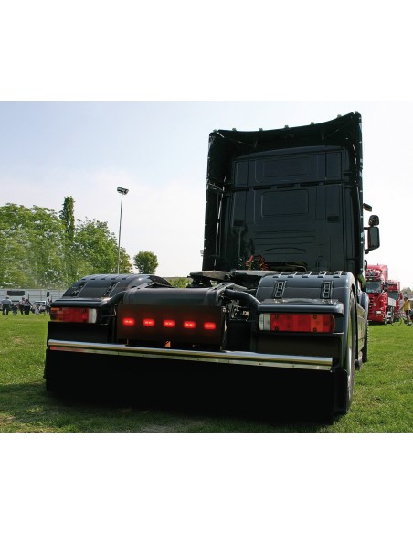 LUCE DA INCASSO A 3 LED SMD ROSSOR17 24V